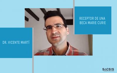 Entrevista al Dr. Vicente Martí Centelles, receptor de una beca Marie Curie