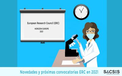 Novedades y próximas convocatorias del European Research Council (ERC)