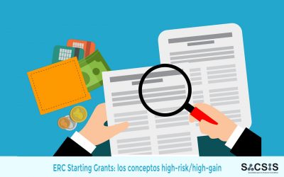 ERC Starting Grants: los conceptos high-risk/high-gain. ¿Qué significan?