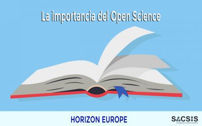 La importancia del Open Science en Horizon Europe