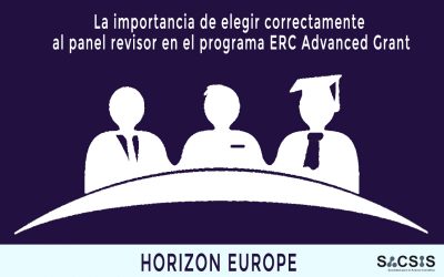 La importancia de elegir correctamente al panel revisor en el programa ERC Advanced Grant