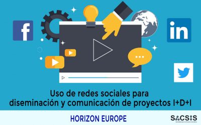 El uso de las redes sociales para la difusión y comunicación de proyectos I+D+I