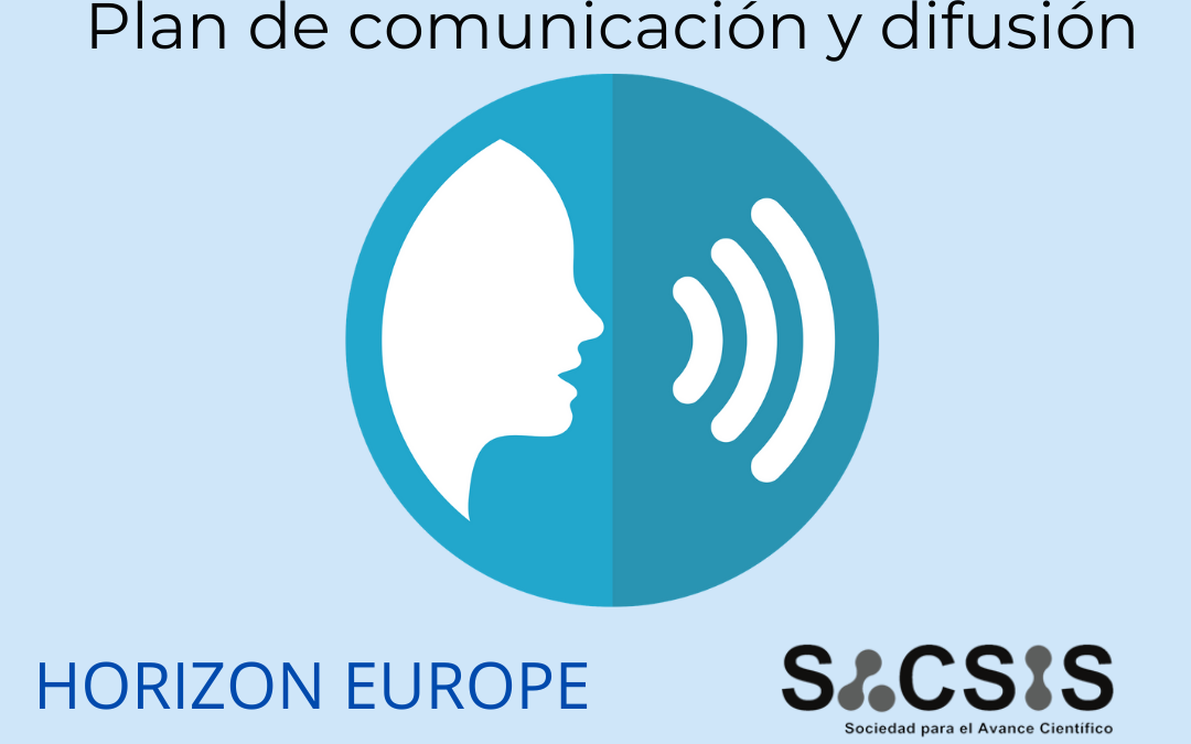 plan de comunicación y difusión horizon europe