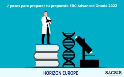 7 pasos para preparar tu propuesta ERC Advanced Grants 2022