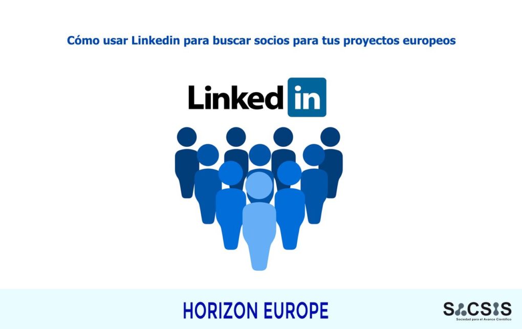 como usar linkedin para buscar socios proyectos europeos