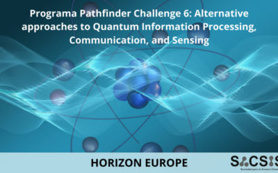 El programa EIC Pathfinder Challenge 6: Alternative approaches to Quantum Information Processing, Communication, and Sensing