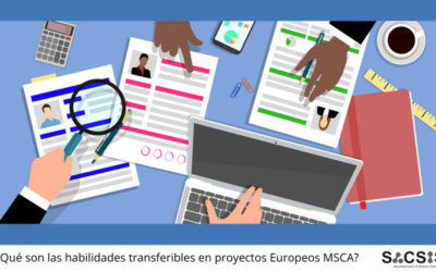 ¿Qué son las habilidades transferibles en proyectos europeos MSCA?