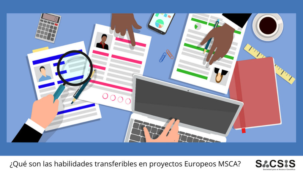 ¿Qué son las habilidades transferibles en proyectos europeos MSCA?