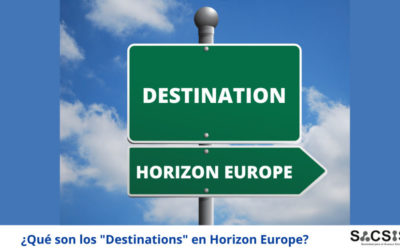 ¿Qué son los «Destinations» en Horizon Europe?