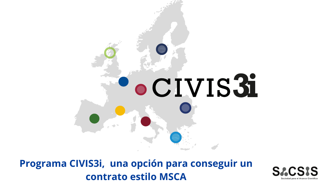 Programa CIVIS3i, una opción para conseguir un contrato estilo MSCA