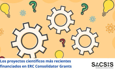 Estos son algunos de los proyectos científicos recientes financiados por el programa ERC Consolidator Grants