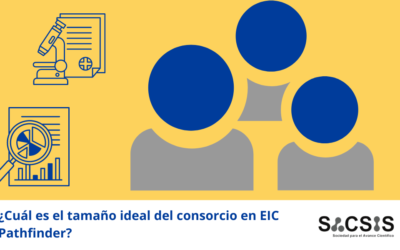 ¿Cuál es el tamaño ideal del consorcio en EIC Pathfinder?