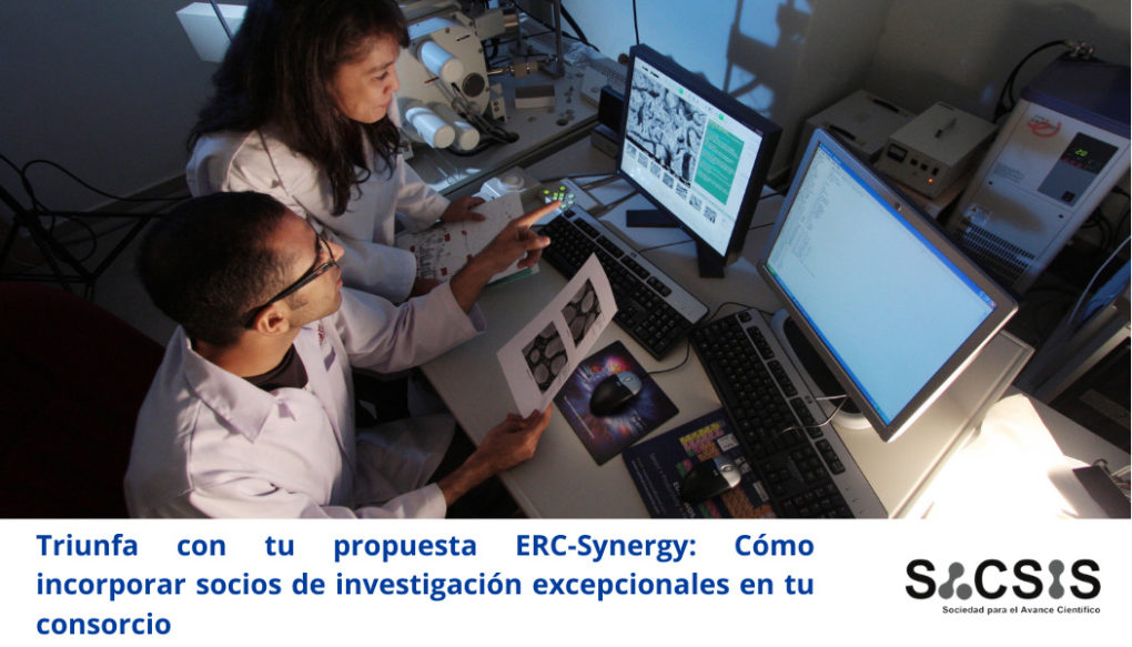 Triunfa con tu propuesta ERC-Synergy: cómo incorporar socios de investigación excepcionales en tu consorcio