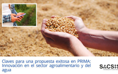 Claves para una propuesta exitosa en PRIMA: innovación en el sector agroalimentario y del agua