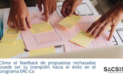 Cómo el feedback de propuestas rechazadas puede ser tu trampolín hacia el éxito en el programa ERC-Co