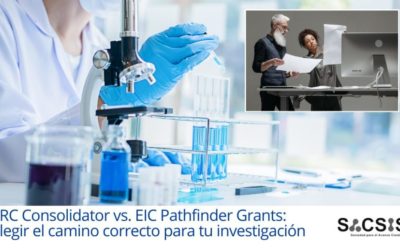 ERC Consolidator vs. EIC Pathfinder Grants: elegir el camino correcto para tu investigación