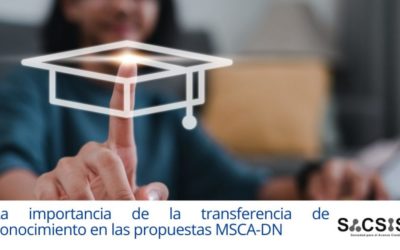 La importancia de la transferencia de conocimiento en las propuestas MSCA-DN: Claves para un enfoque exitoso