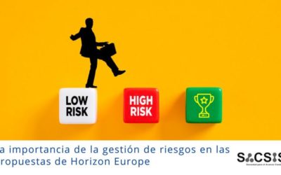 La importancia de la gestión de riesgos en las propuestas de Horizon Europe