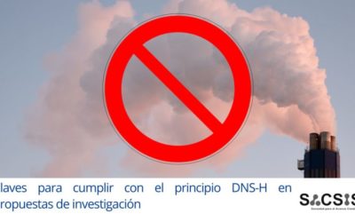 Claves para cumplir con el principio DNS-H en propuestas de investigación