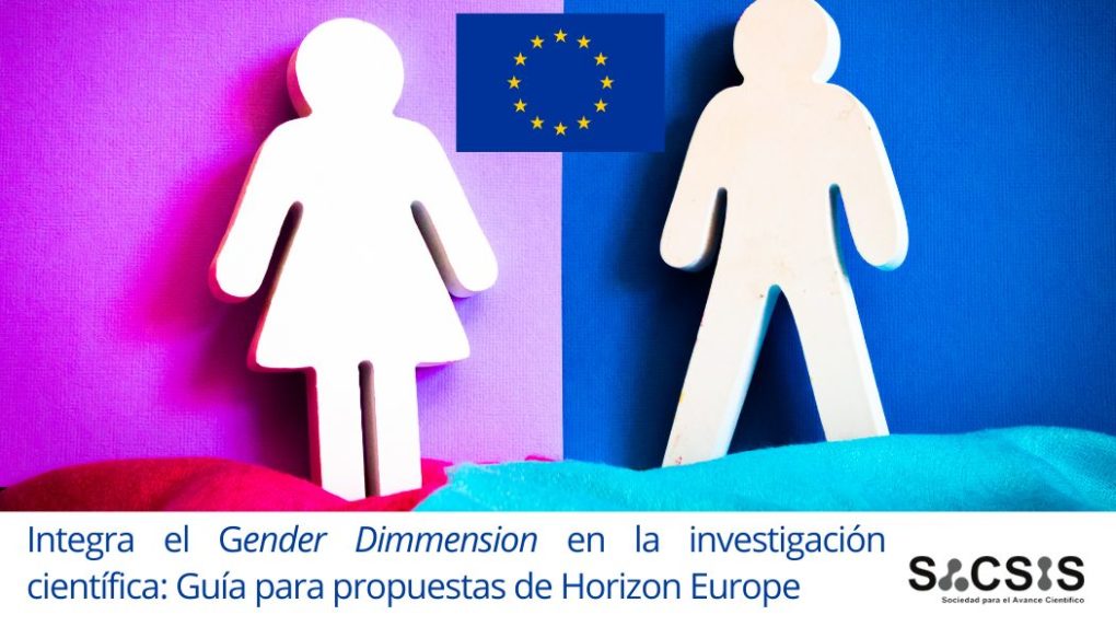 Integra el Gender Dimmension en la investigación científica: Guía para propuestas de Horizon Europe