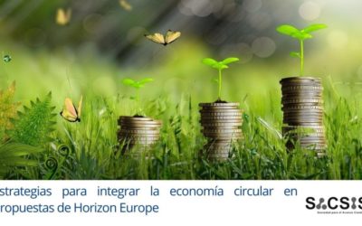 Estrategias para integrar la economía circular en propuestas de Horizon Europe