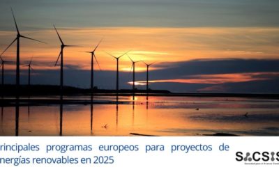Principales programas europeos para proyectos de energías renovables en 2025
