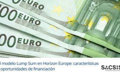 El modelo Lump Sum en Horizon Europe: características y oportunidades de financiación