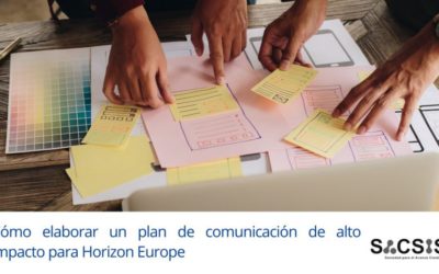 Cómo elaborar un plan de comunicación de alto impacto para Horizon Europe