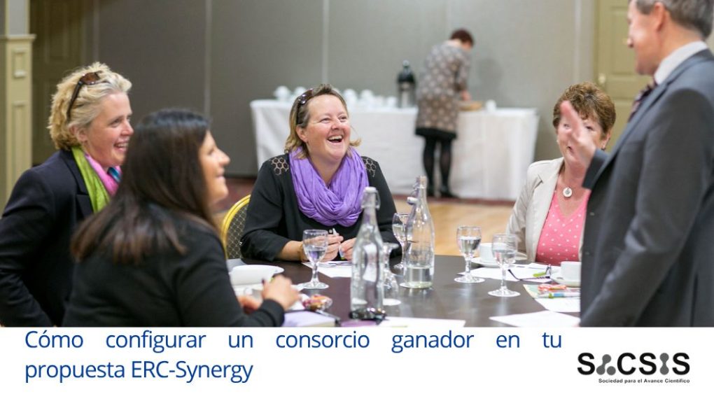 Cómo configurar un consorcio ganador en tu propuesta ERC-Synergy