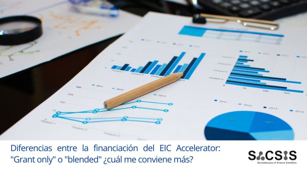Diferencias entre la financiación del EIC Accelerator: «Grant only» o «blended» ¿cuál me conviene más?