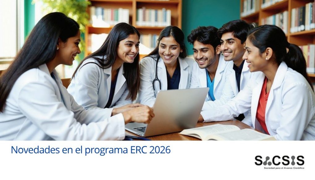 Novedades en el programa ERC 2026