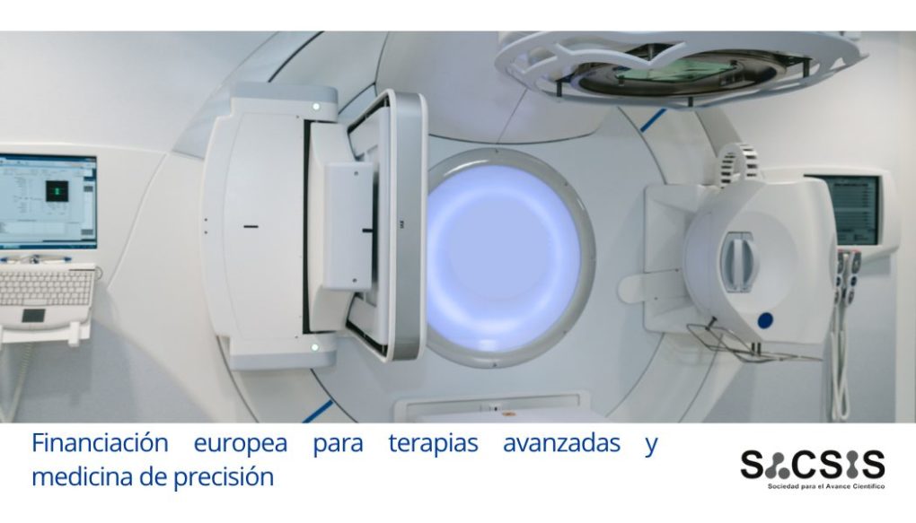 Financiación europea para terapias avanzadas y medicina de precisión