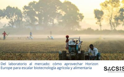 Del laboratorio al mercado: cómo aprovechar Horizon Europe para escalar biotecnología agrícola y alimentaria