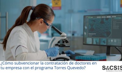 ¿Cómo subvencionar la contratación de doctores en tu empresa con el programa Torres Quevedo 2026?