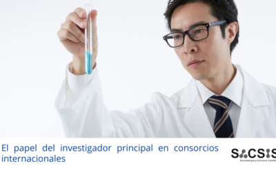 El papel del investigador principal en consorcios internacionales